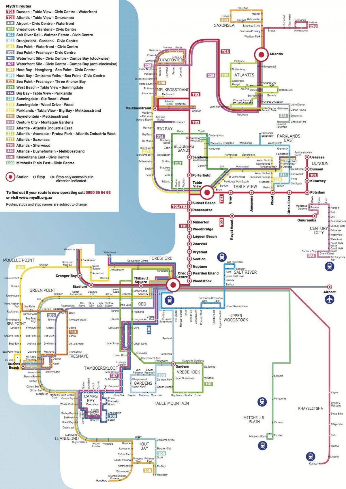 mapa de myciti
