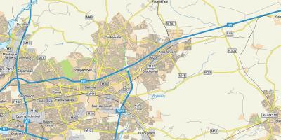 Mapa de brackenfell Ciudad del Cabo
