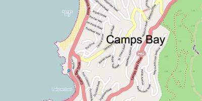 Mapa de camps bay street