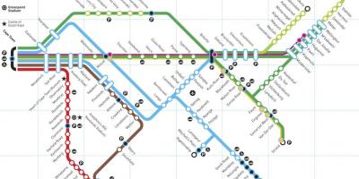Cape Town station mapa