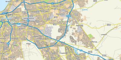 Mapa de delft, Ciudad del Cabo