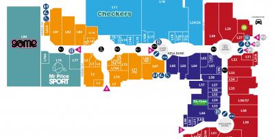 Mapa de cabo gate mall