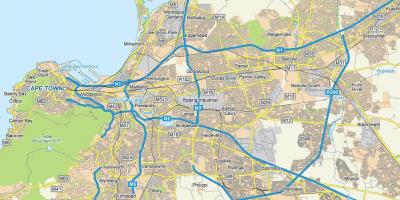 Mapa de epping Ciudad del Cabo