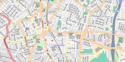 Mapa de lansdowne Ciudad del Cabo