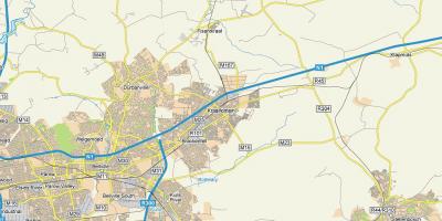 Mapa de kraaifontein Ciudad del Cabo