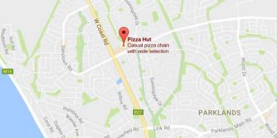 Mapa de sunningdale Ciudad del Cabo