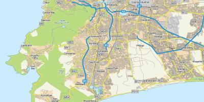 Mapa de plumstead Ciudad del Cabo