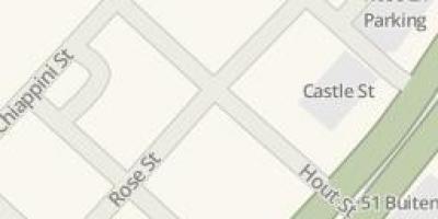 Mapa de calle de rose street, Ciudad del Cabo