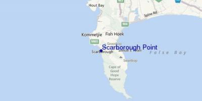 Mapa de scarborough Ciudad del Cabo