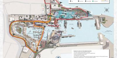 Mapa de v&a waterfront mall